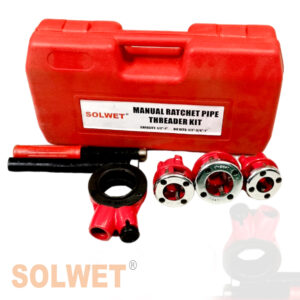 Manual pipe threader Ratchet Die Stock1/2″ to 1″