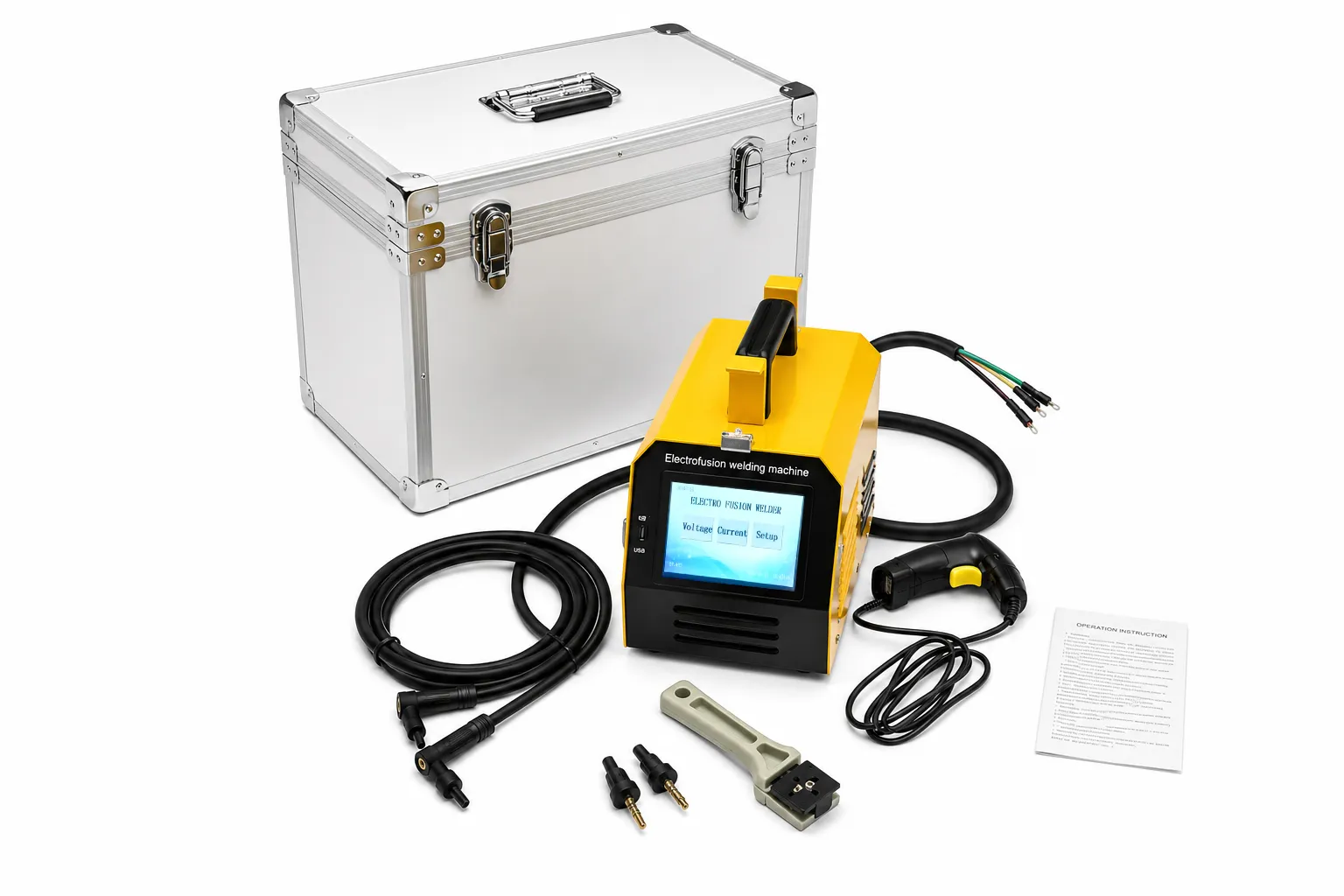 20 to 630mm Electro fusion welding machine SE630 Touch Screen