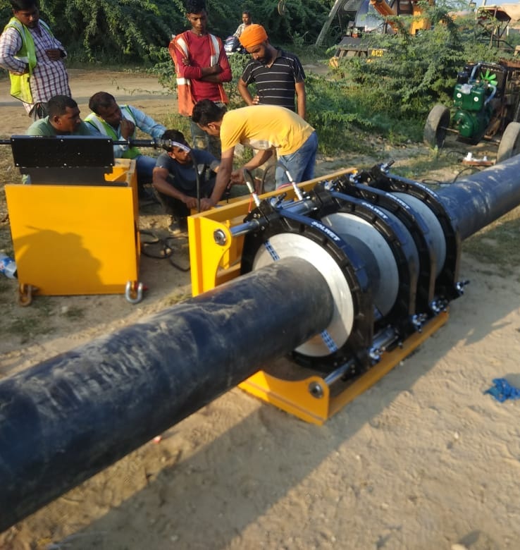 HDPE Pipe Welding Machine 160 to 400mm Hydraulic
