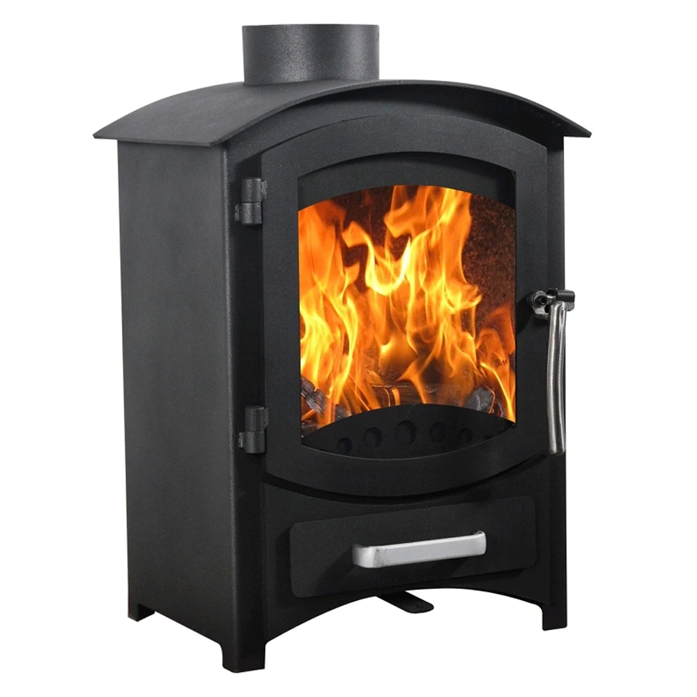 Cast Iron Wood burning indoor fireplace Stove SOL008L 4_result