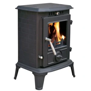 Cast iron wood fireplace stove 5Kw SOL060 for space heating_result