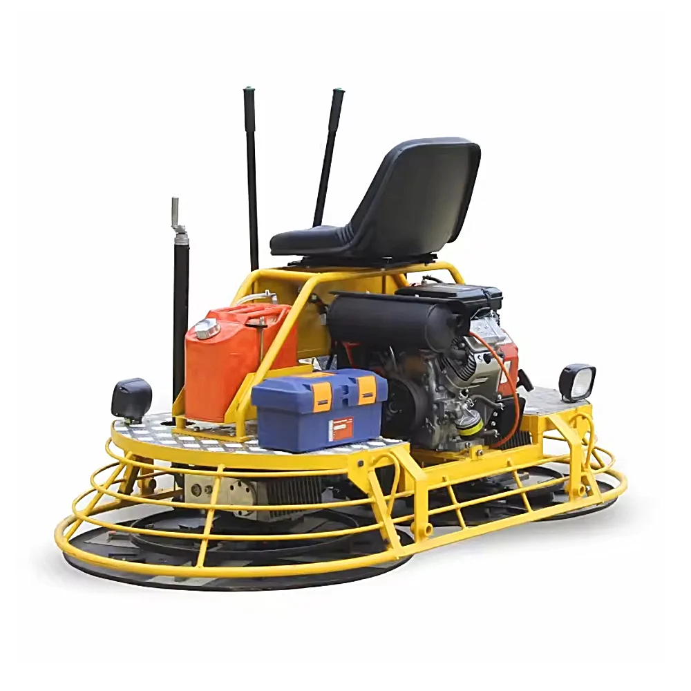 Ride On Power Trowel for Smooth Concrete Finish With Honda Engine GX690 Pan 980mm - Image 3