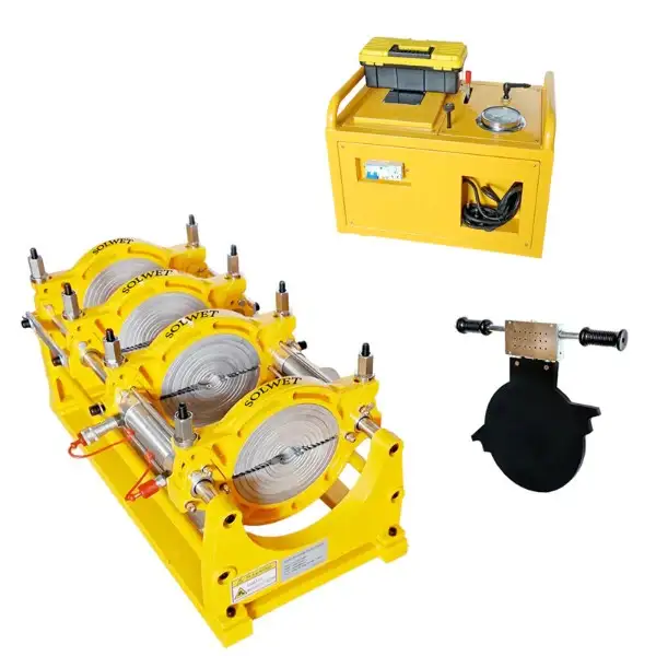Hdpe butt joint hydraulic machine 40 to 200 mm