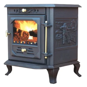 Cast Iron fireplace Stove 8Kw SOL001 for space heating_result