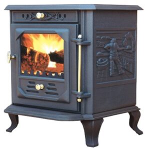 Wood burning fireplace 8Kw SOL001