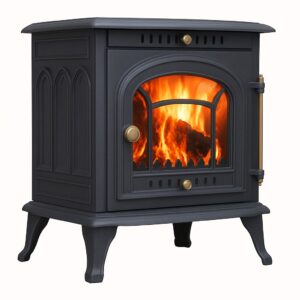 Wood burning fireplace Stove 9Kw SOL008