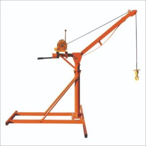 Mini Lifting Monkey Crane Rotatable with Electric Winch