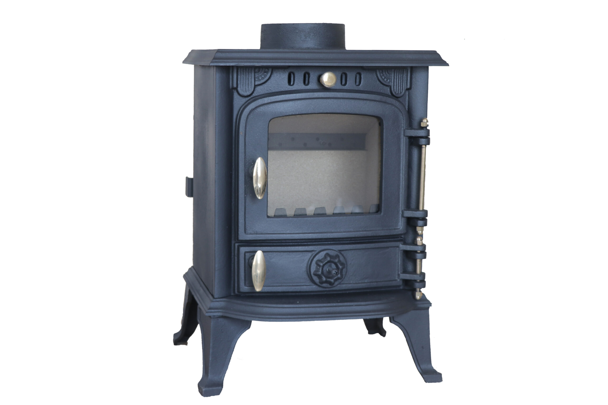 Cast Iron Wood Fireplace SOL013S 4.5Kw - Image 2