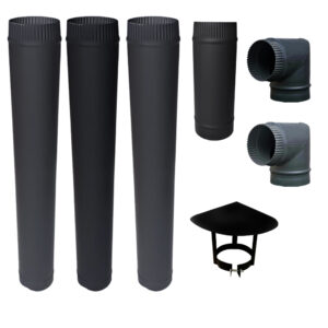 wood fireplace pipe