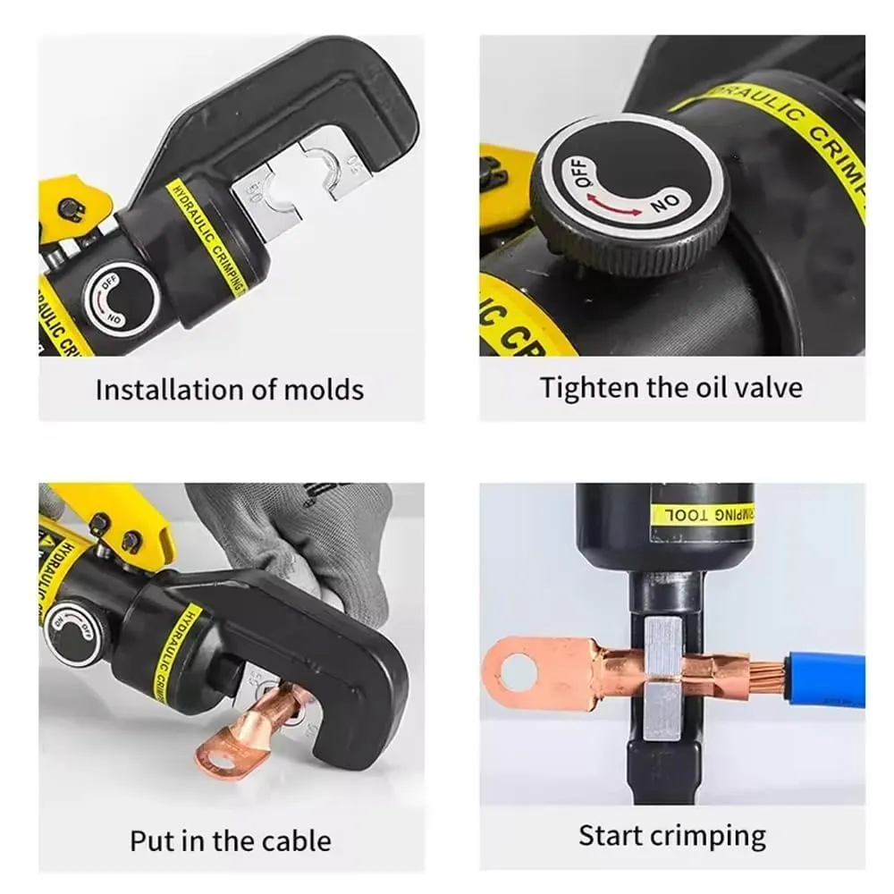Hydraulic Crimping Tool 70mm² (SMY-70A) - Image 3