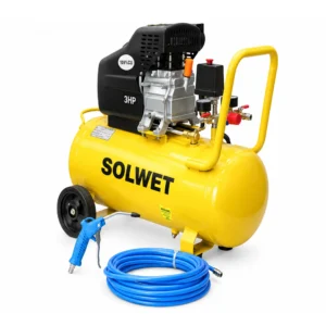 Air Compressor 3 HP Motor with 10 meter pipe & Air Blow Gun