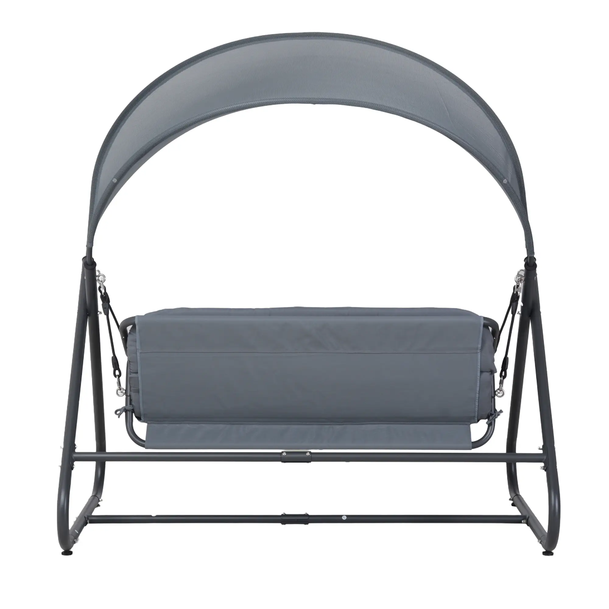 Steel Double Seater Swing with Canopy - Image 2
