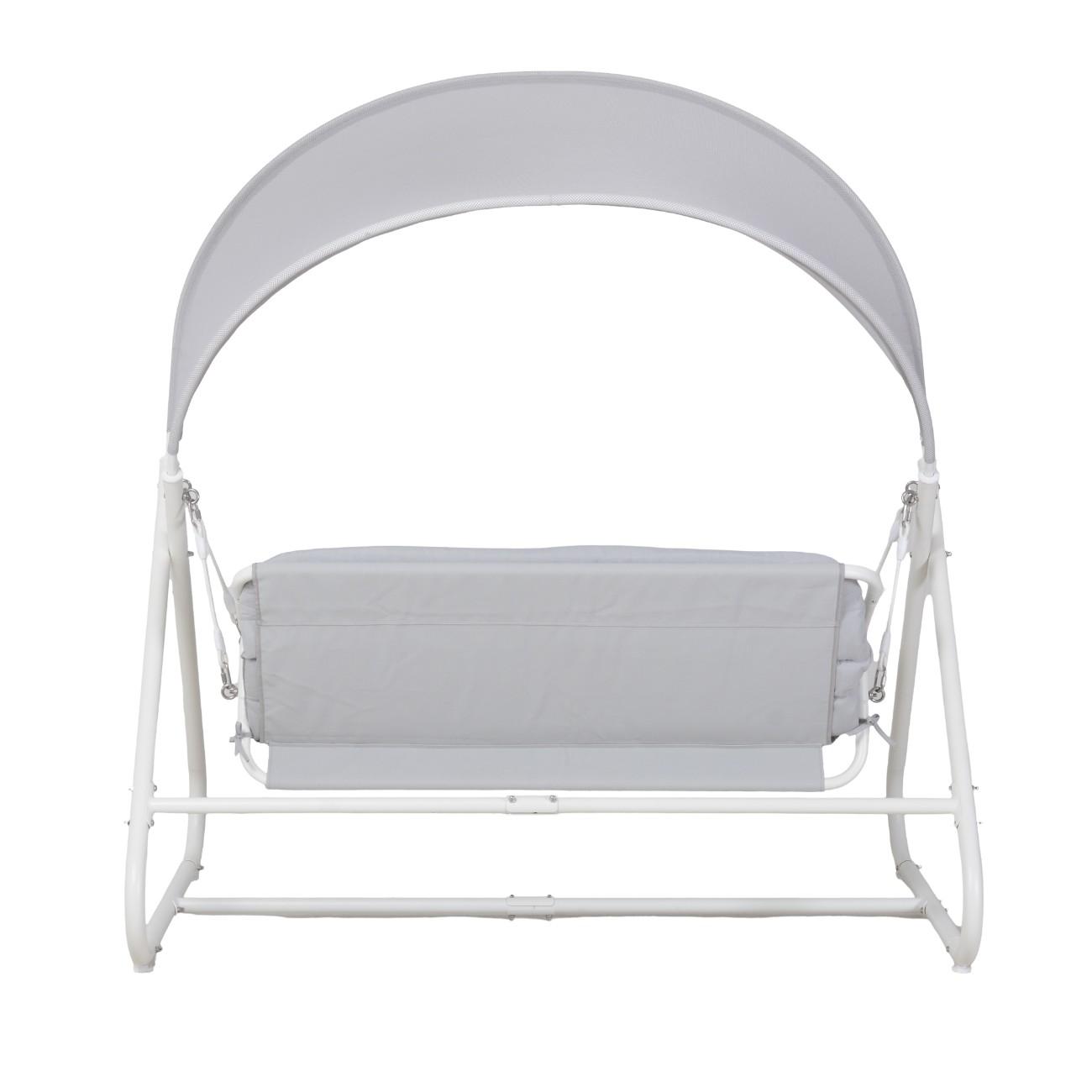 Steel Double Seater Swing with Canopy - Image 2