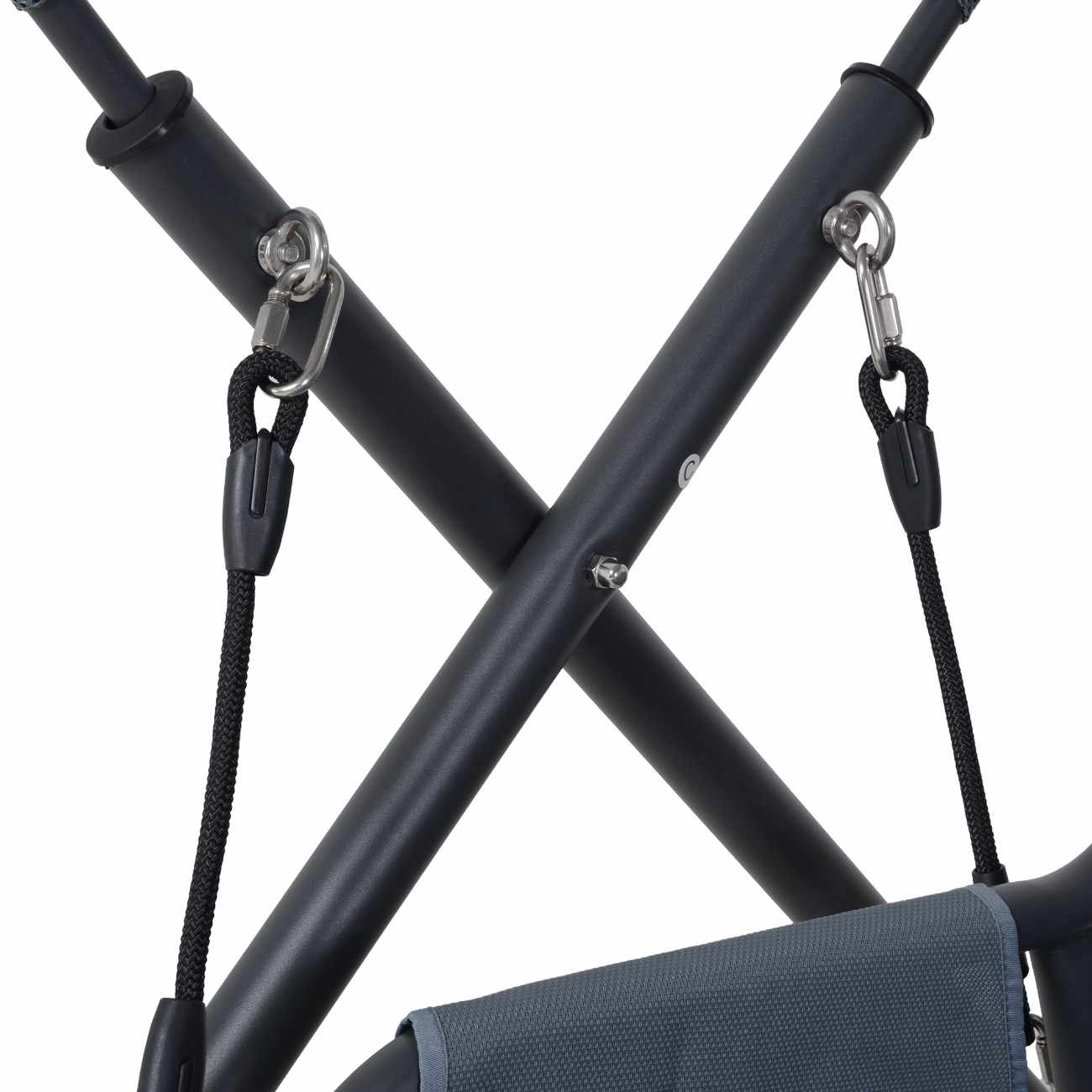Steel Double Seater Swing with Canopy - Image 5