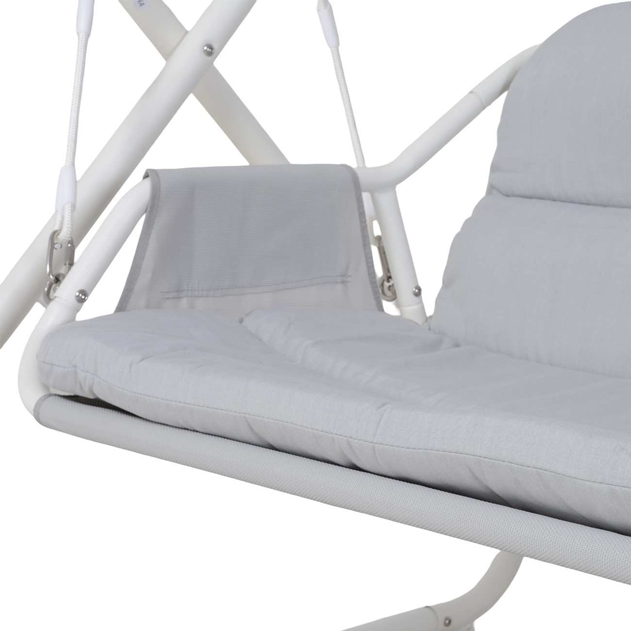 Steel Double Seater Swing with Canopy - Image 3