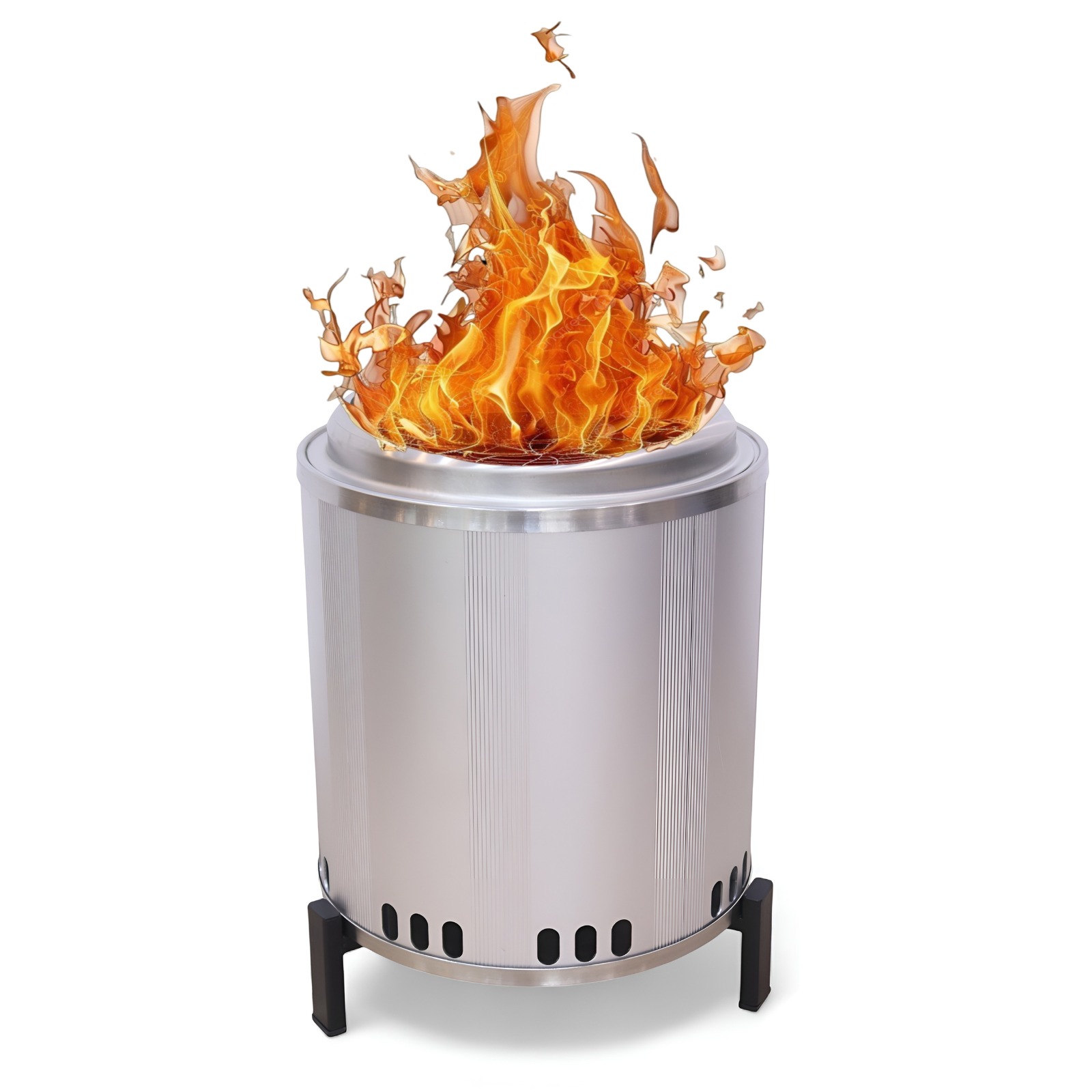 Outdoor Small Size Smokeless Fire Pit (9 inch) - Image 5