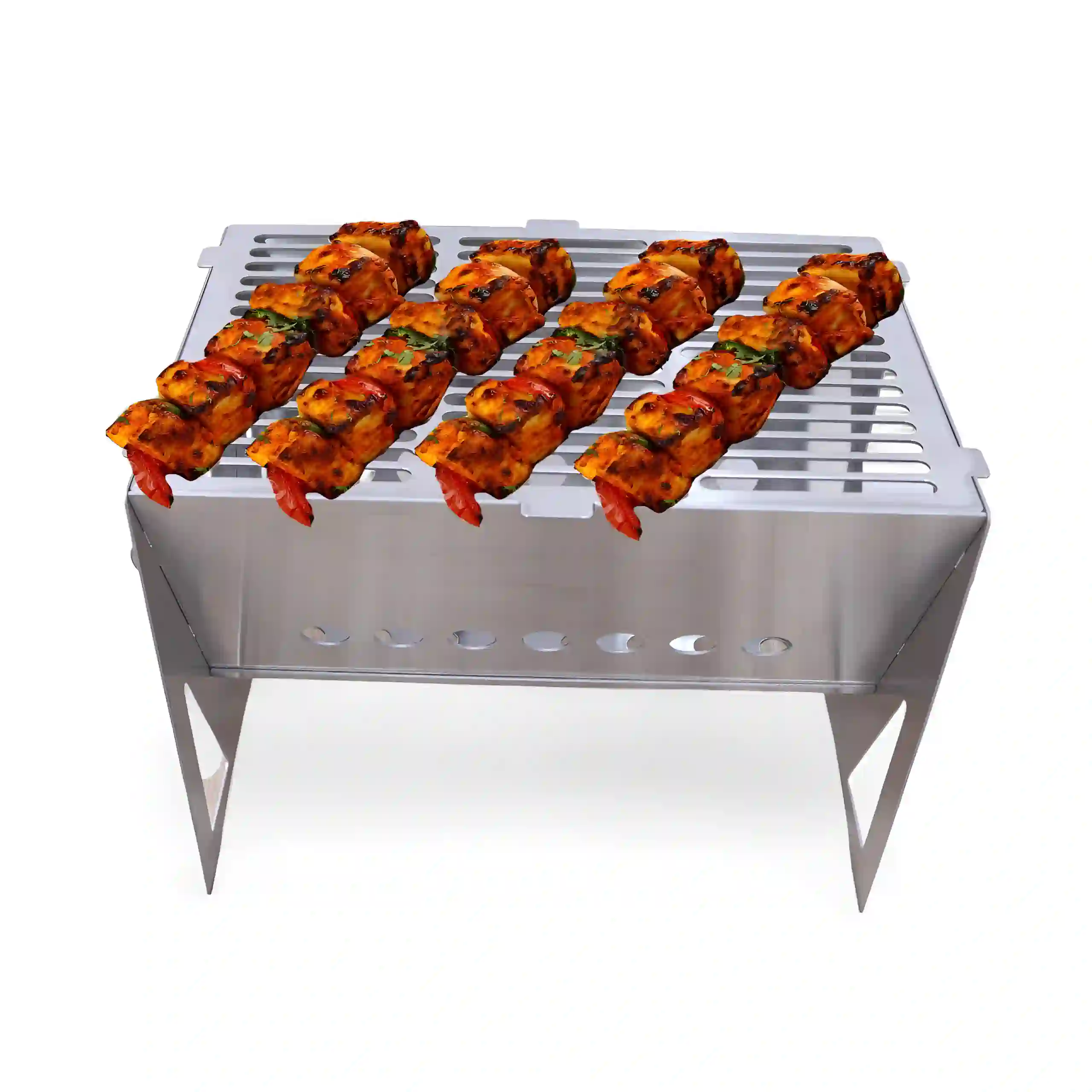 Outdoor Small Size Steel BBQ Camping Stove - Image 3
