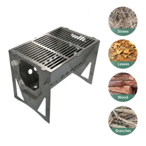 Outdoor Small Size Steel BBQ Camping Stove (7)