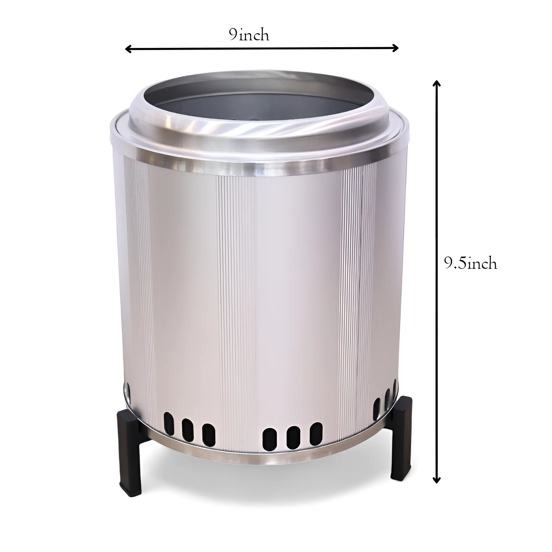 Outdoor Small Size Smokeless Fire Pit (9 inch) bonefire pit outdoor - Image 3