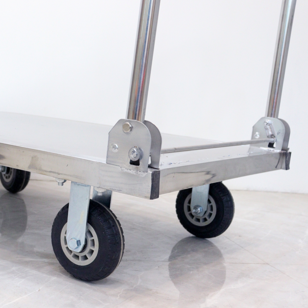 Stainless Steel Platform trolley 300kg Heavy Duty - Image 7