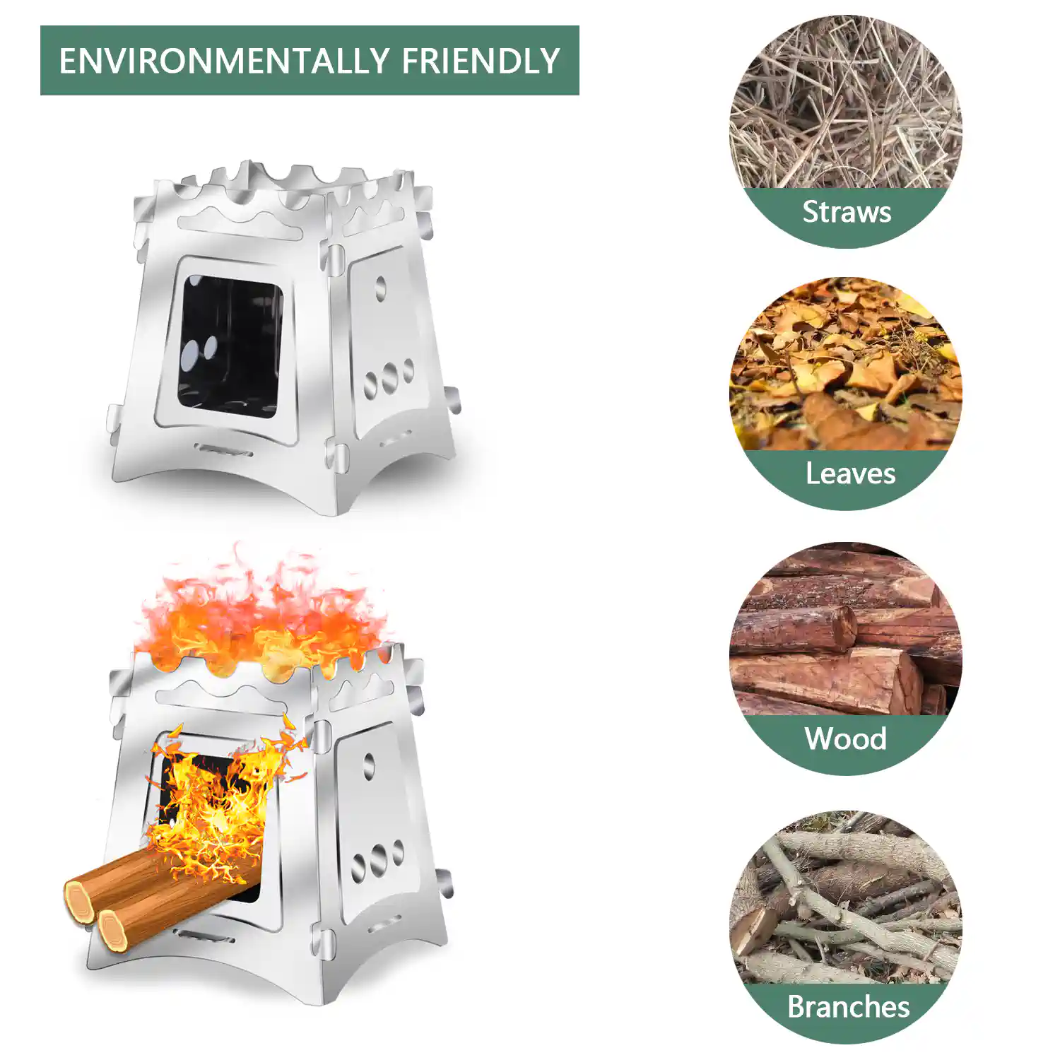 Outdoor Small Size Portable Outdoor Camping Stove - Image 5