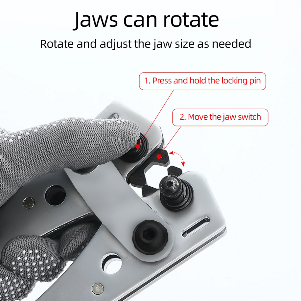 Mechanical Crimping Tool 6-50 mm² (SMYJ50) - Image 3