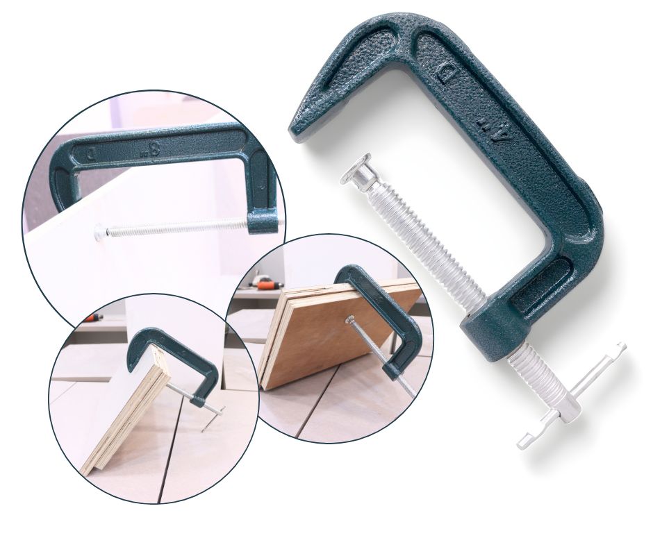 Comman Cast G Clamp 4" - Image 3