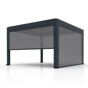 Manual Zip Screen Blind (10 X 9 Feet) For Louver Pergola