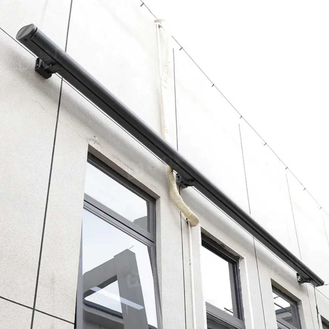Full Cassette Retractable Awning with LED Strip Light with remote (52)