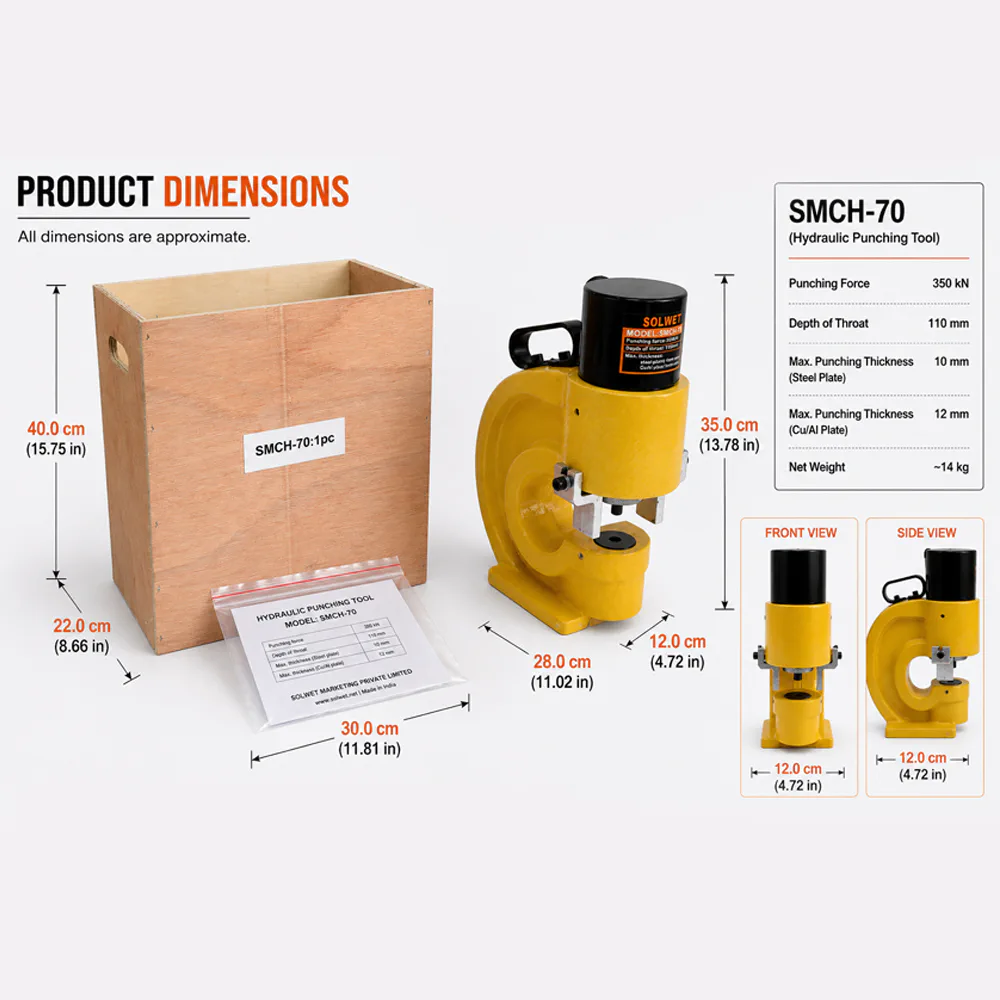 ydraulic Punching Machine Pump Separate for Steel Plate 10mm (SMCH-70) 03_result
