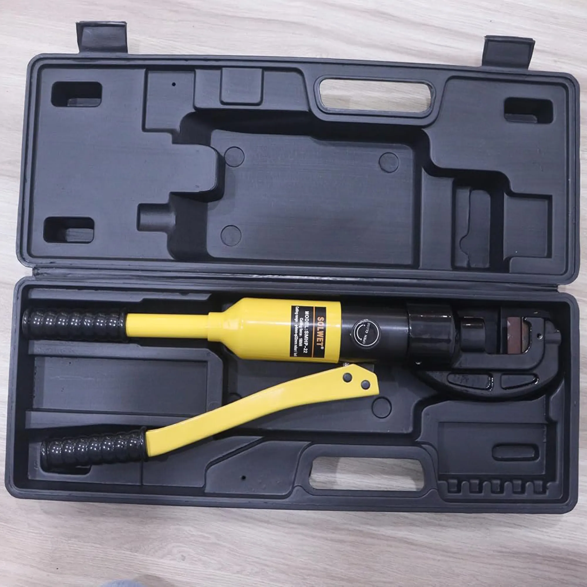 Hydraulic rebar cutter 4mm-22mm rebar/bolt (SMHP-22) - Image 3