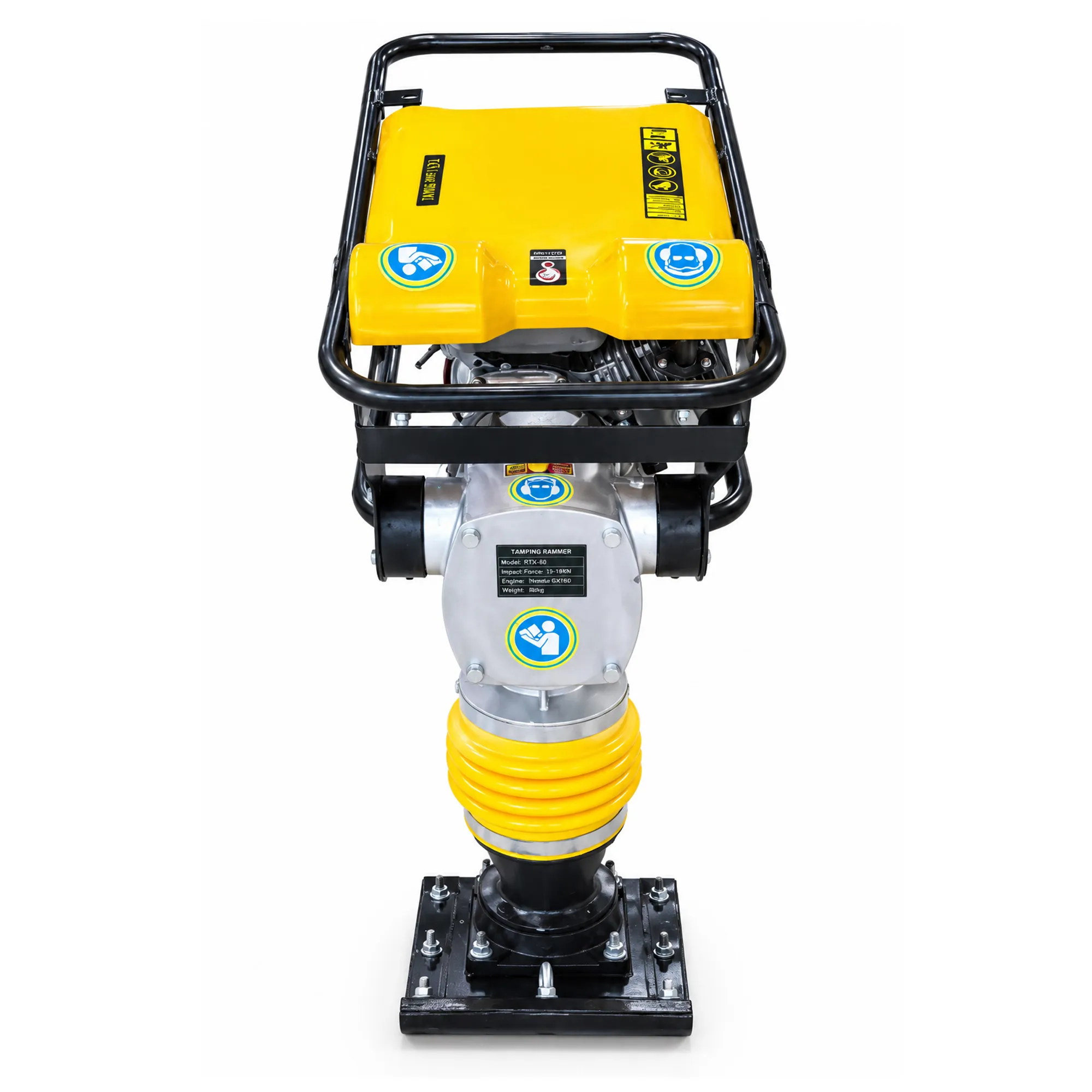 Tamping Rammer with Honda Engine GX160 (HCR90) Impacting Force 2.5 ton - Image 2