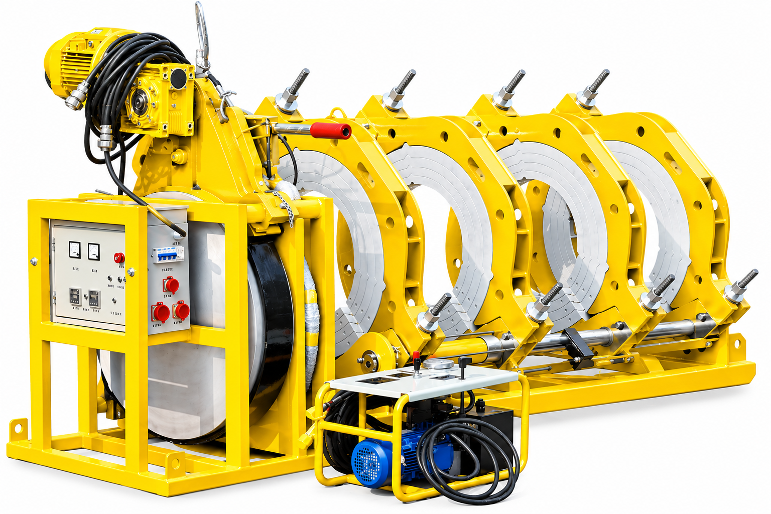 630 to 1000mm HDPE Hydraulic Pipe Jointing Machine | Butt Fusion Welder