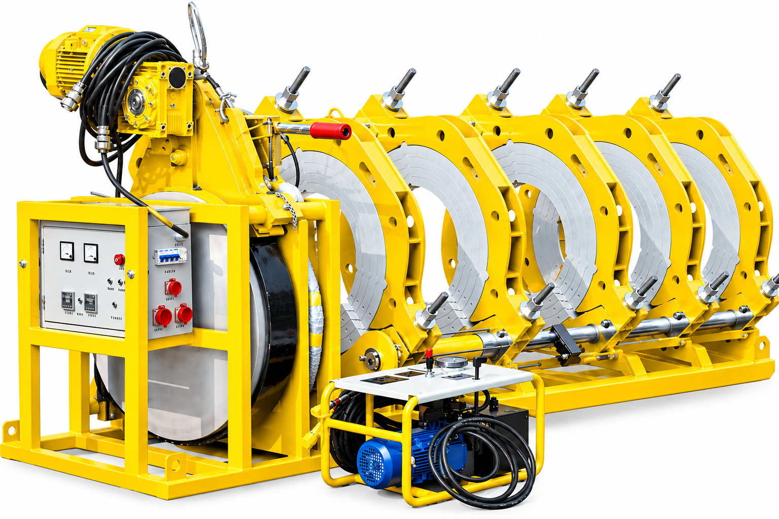 710 to 1200mm HDPE Hydraulic Pipe Jointing Machine | Butt Fusion Welder