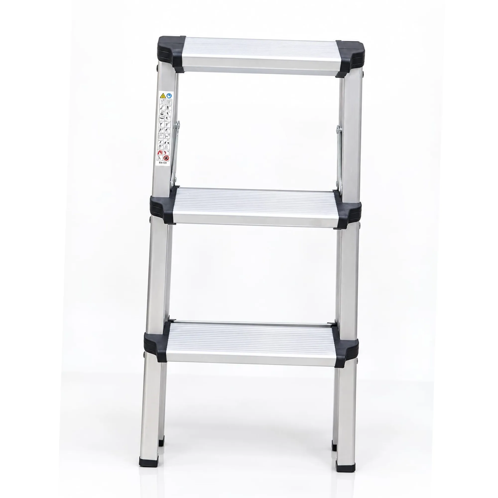 Double-Sided Household Ladder 3 Steps SOLH503 - Image 3