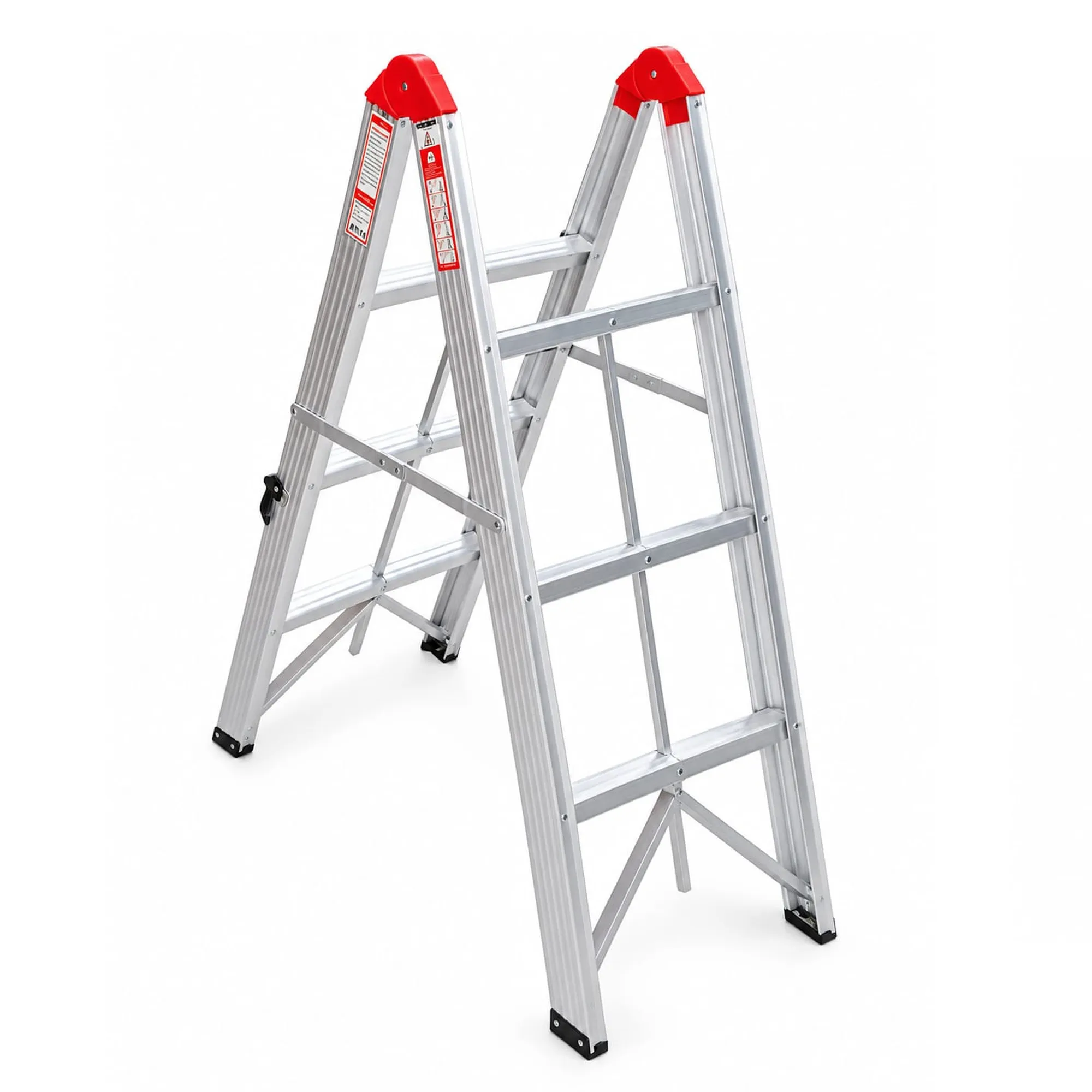 Folding Ladder 3×2 Steps SOLF203|Multipurpose Foldable Ladder for Home