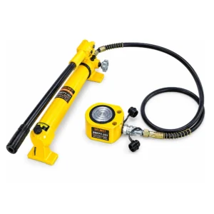 Ultra Flat Hydraulic Cylinder 30 Ton With Hydraulic Pump